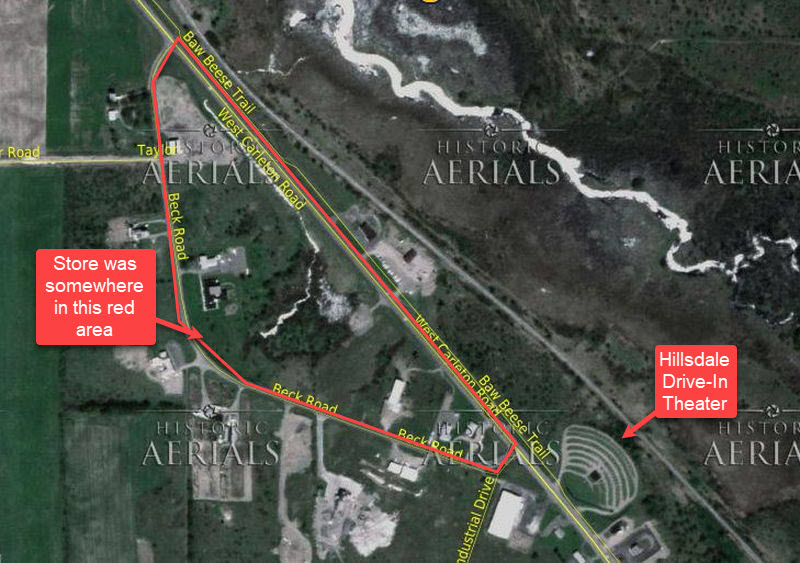 The Carriage House - Aerial Map (newer photo)